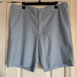 Peter Miller Crown Sport 9 inch shorts. Blue and white houndstooth size 38